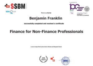 finance professionals non ssbm