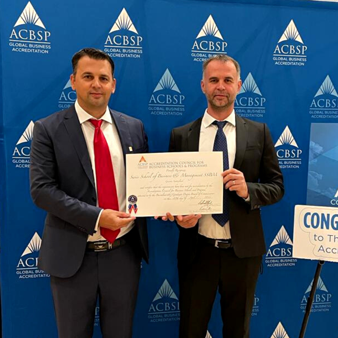 Swiss School Of Business And Management Awarded ACBSP Accreditation Of ...