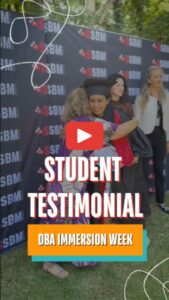 Student testimonial